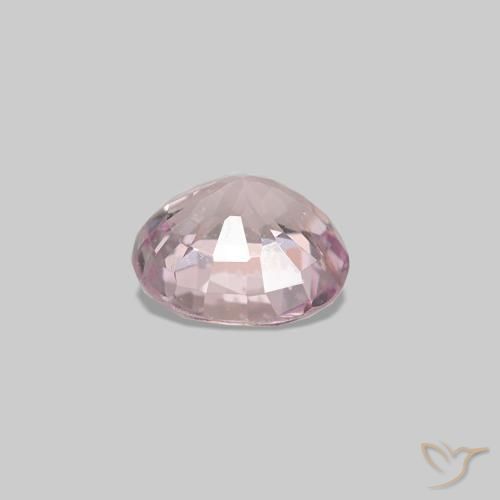 Spinello Rosa rosa naturale da 0.53 ct, Taglio rotondo, VS