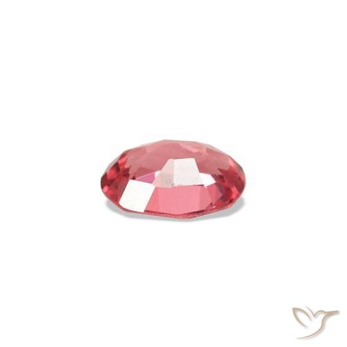 Spinello Rosso scarlatto chiaro naturale da 0.21 ct, Taglio ovale, VVS