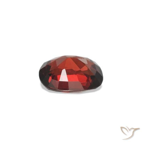 Spinello Rosso scuro naturale da 0.58 ct, Taglio a cuscino, VVS-VS