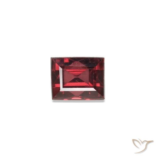 0.36ct Rosso scuro Spinello, Taglio a baguette, VVS-VS