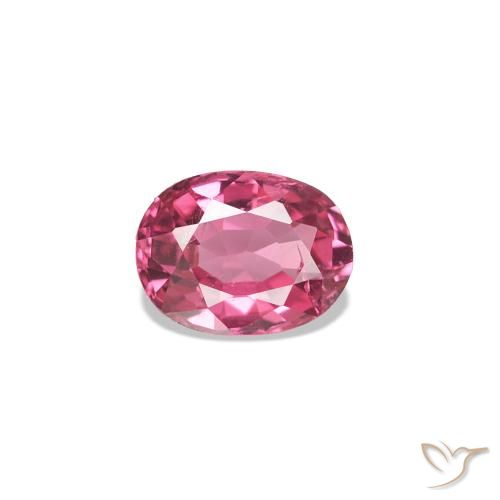 0.30ct Rosso tendente al rosa Spinello, Ovale, VS