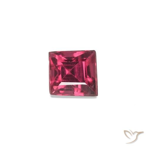0.21ct Rosso medio Spinello, Quadrato, VS