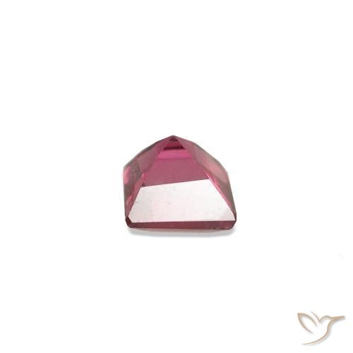 Spinello Rosso medio naturale da 0.21 ct, Quadrato, VS