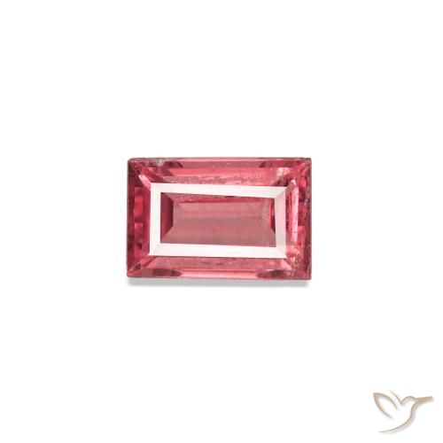 0.24ct Rosa intenso intenso Spinello, Taglio a baguette, VS-SI