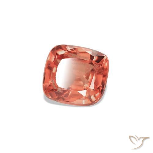 Spinello Rosso medio naturale da 0.56 ct, Cuscino, VS
