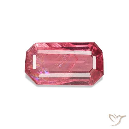 0.83ct Rosa intenso Spinello, Taglio smeraldo, VS-SI