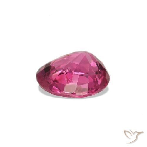 Spinello Magenta intenso naturale da 0.95 ct, Taglio ovale, VS-SI