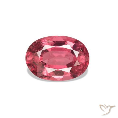 0.62ct Rosso medio Spinello, Ovale, VS-SI