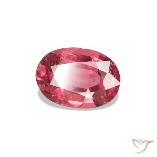 Spinello Rosso medio naturale da 0.62 ct, Taglio ovale, VS-SI