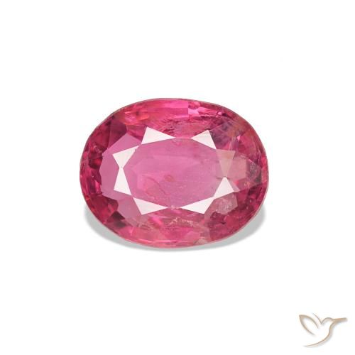 0.97ct rosa magenta Spinello, Ovale, VS-SI
