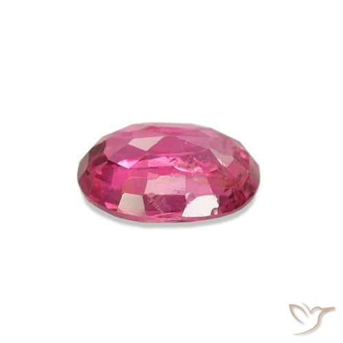 Spinello rosa magenta naturale da 0.97 ct, Taglio ovale, VS-SI