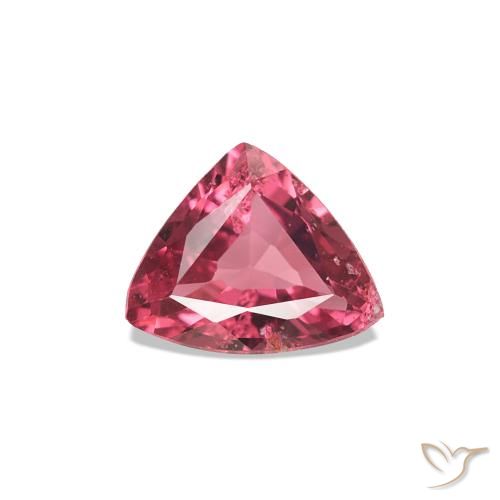 0.48ct Rosa medio Spinello Pietre preziose, Taglio trillion, VS-SI
