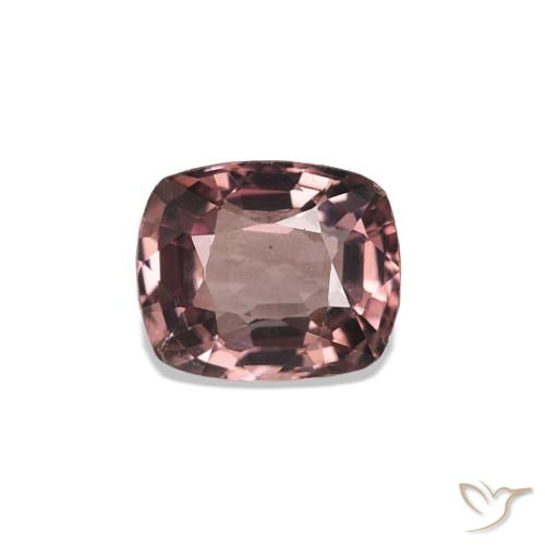 1.07ct Rosso scuro Spinello, Cuscino, VS