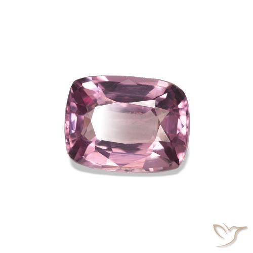 Spinello Rosa gomma da masticare naturale da 1.06 ct, Taglio a cuscino, VS
