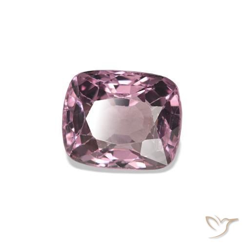 Spinello Rosa medio naturale da 1.30 ct, Taglio a cuscino, VS