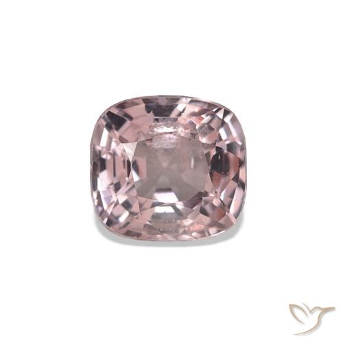 Spinello Rosa medio naturale da 0.95 ct, Taglio a cuscino, VS