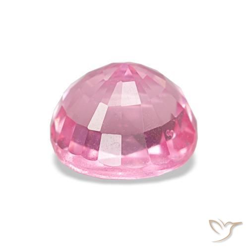 Spinello Rosa hot naturale da 2.02 ct, Taglio ovale, VS