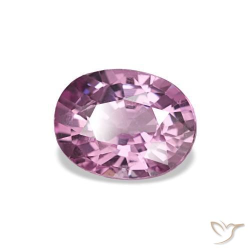Spinello Medium Light-Purple naturale da 1.03 ct, Taglio ovale, VVS-VS