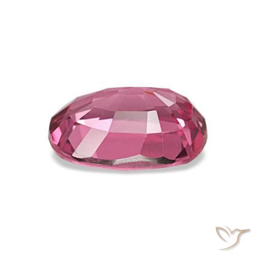 Spinello Rosa scuro naturale da 1.20 ct, Taglio a cuscino, VVS-VS