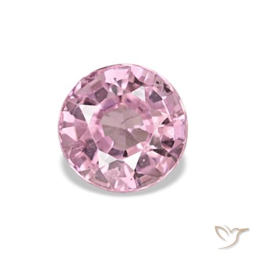 0.57ct rosa spinello, rotondo, VS