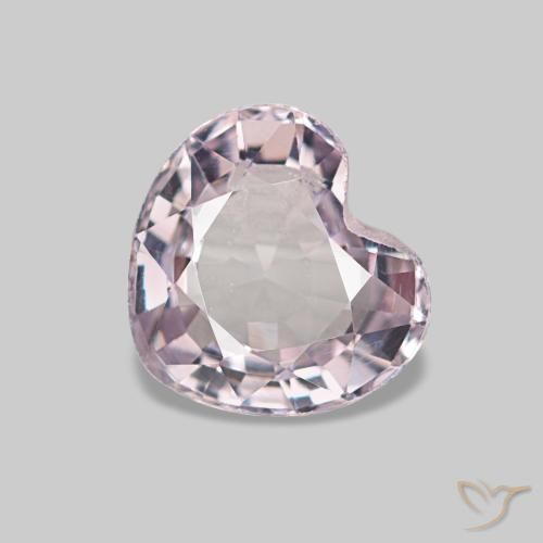 0.82ct rosa spinello, cuore, VVS