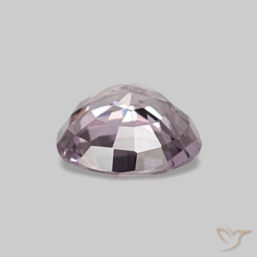 Spinello naturale rosa da 0,75 ct, a forma di cuore, VVS