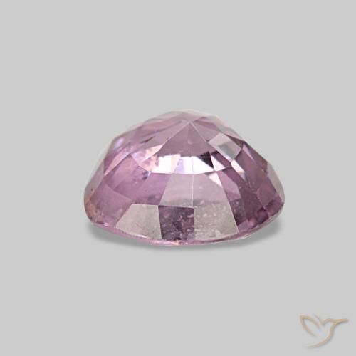Spinello naturale rosa da 0,86 ct, a forma di cuore, VS