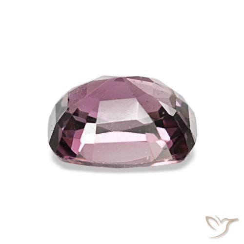 Spinello naturale porpora da 1,28 ct, taglio a cuscino, VVS-VS