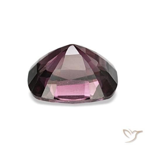 Spinello naturale porpora da 1,49 ct, taglio a cuscino, VVS-VS