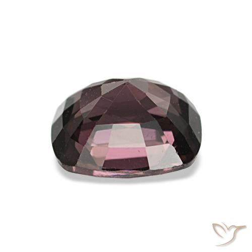 Spinello naturale porpora da 1,54 ct, taglio a cuscino, VVS-VS
