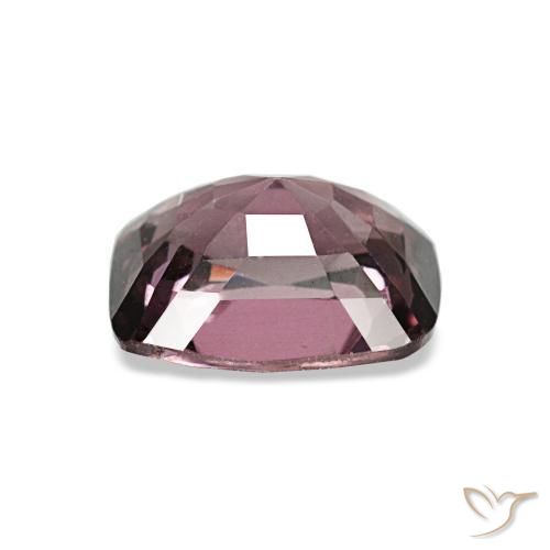 Spinello naturale porpora da 1,13 ct, taglio a cuscino, VVS-VS