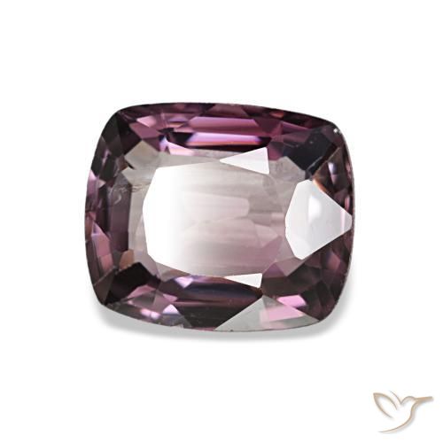 Spinello naturale porpora da 1,54 ct, taglio a cuscino, VVS-VS