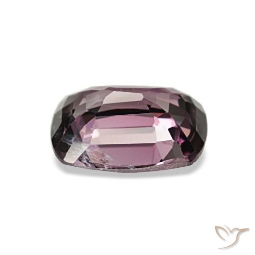 Spinello naturale porpora da 1,54 ct, taglio a cuscino, VVS-VS