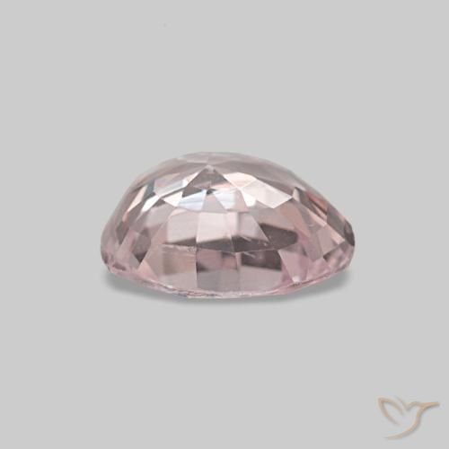 Spinello naturale rosa da 0,71 ct, a forma di cuore, VVS-VS
