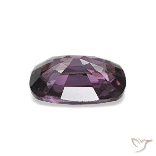 Spinello naturale porpora da 1,02 ct, taglio a cuscino, VVS-VS