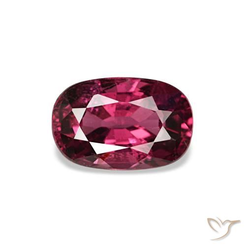 0.62ct rosso spinello, cuscino, VS-SI