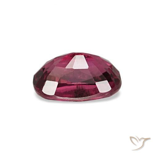 Spinello naturale rosso da 0,62 ct, taglio a cuscino, VS-SI