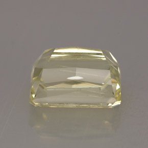 Spodumene Giallo chiaro naturale da 4.83 ct, Taglio smeraldo, VS