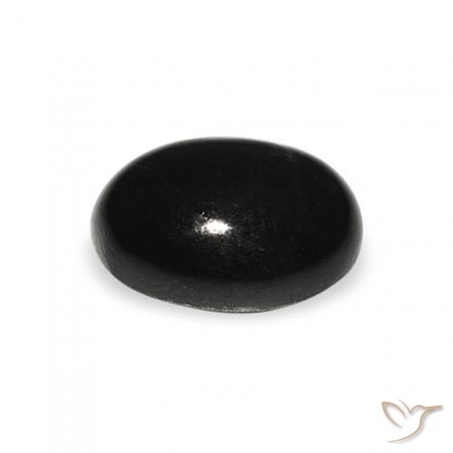 Stella Diopside Nero naturale da 1.59 ct, Ovale, Opaco