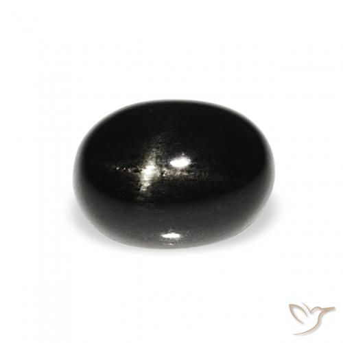 1.47ct Nero Stella Diopside, Ovale, Opaco