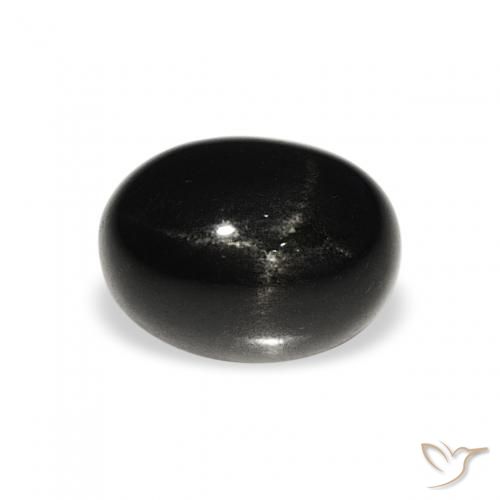 1.85ct Nero Stella Diopside, Ovale, Opaco