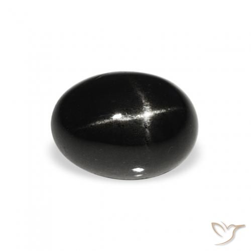 1.34ct Nero Stella Diopside, Ovale, Opaco
