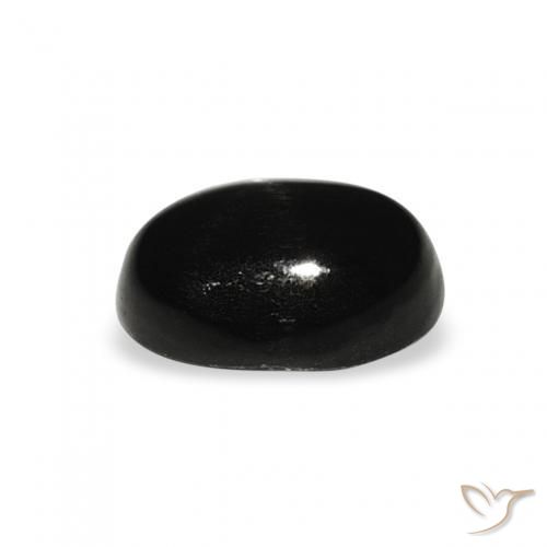 Stella Diopside Nero naturale da 1.62 ct, Ovale, Opaco