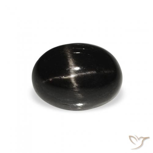 1.33ct Nero Stella Diopside, Ovale, Opaco