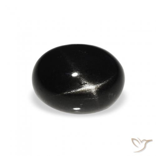 1.41ct Nero Stella Diopside, Ovale, Opaco