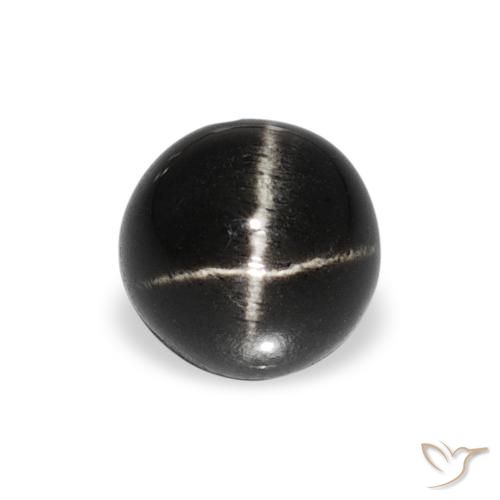 1.49ct Nero Stella Diopside, Rotondo, Opaco