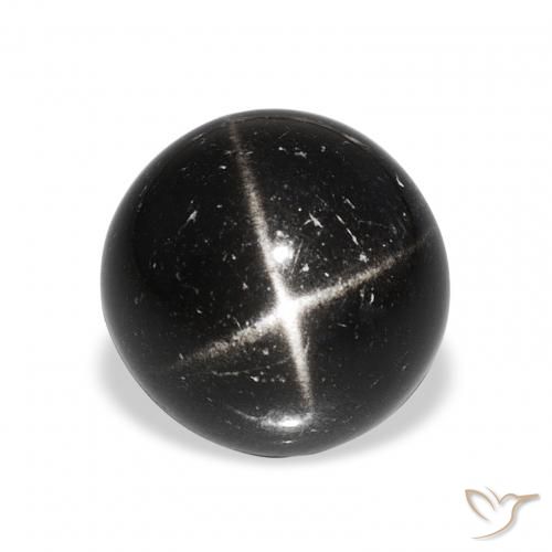 9.76ct Nero Stella Diopside, Rotondo, Opaco