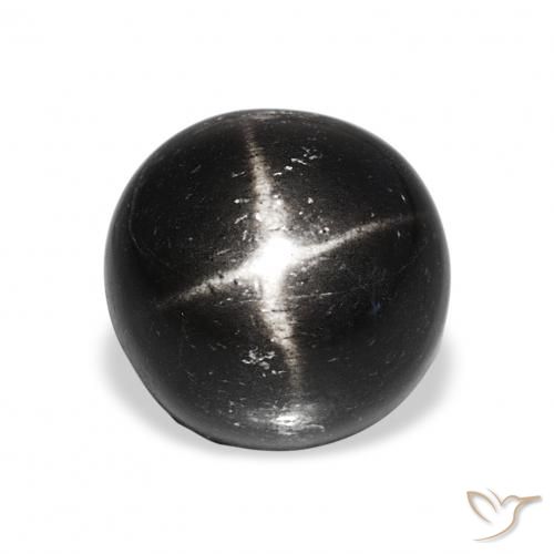 9.06ct Nero Stella Diopside, Rotondo, Opaco
