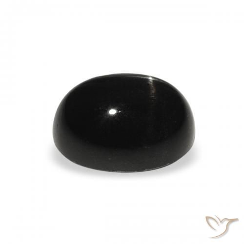 Stella Diopside Nero naturale da 2.11 ct, Ovale, Opaco