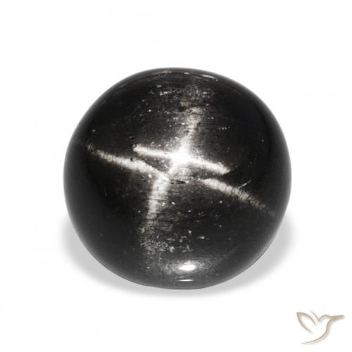 11.26ct Nero Stella Diopside, Rotondo, Opaco